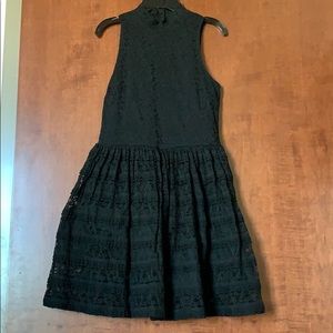 Black lace dress